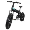 FIIDO M1 Pro 20″ Fat Tire Faltbares elektrisches Mountainbike Max Mileage 130km 500W Motor 48V 12,8 Ah Lithiumbatterie