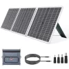 GOFORT 18V 60W Tragbares Solarpanel mit DC/QC3.0/USB-A & 3 Ports, kompatibel mit Solargenerator-Powerstation