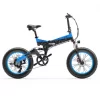 BEZIOR XF200 20 Zoll Fat Tire faltbares eBike – 1000W Motor & 48 V 15AH Batterie