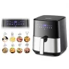 Sonifer SF1014 1450W 5L Air Fryer without Oil, LED Touchscreen, 360 Degree Baking, Electric Deep Fryer Nonstick Basket