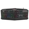 Redragon K503RGB Leise Gaming-Tastatur Mit Kabel, RGB-Hintergrundbeleuchtung Mit Multimedia-Tasten, 105 Tasten AZERTY FR-Layout