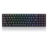 Redragon Ashe Pro K626P-KBS Mechanical Keyboard Tenkeyless 78 Keys Tri-Mode Connection USB Bluetooth Wireless RGB
