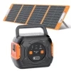 Flashfish A301 292WH 320W Portable Power Station TSP 18V 100W Foldable Solar Panel Emergency Energy Kit