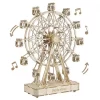 ROBOTIME TGN01 Rolife Riesenrad Spieluhr 3D Holzpuzzle Bausatz, 232 Teile