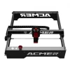 ACMER P1 10W Lasergravierer, 0,06 x 0,08 mm, 10000 mm/min Gravurgeschwindigkeit, Offline-Gravur, 400 x 410 mm