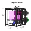 Zonestar Z9V5Pro-MK4 3D Drucker mit 4 Extrudern , automatischer Nivellierung, 300x300x400mm