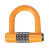 Bicycle U Lock 4-digit Combination Password Lock, Anti-theft, Heavy Duty, Solid Zinc Alloy, for Bikes, Motorcycles, Scooters