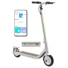 Atomi Alpha 9 Zoll Reifen Faltbarer Elektroroller, 650W Motor, 10Ah Akku, 25km/h Höchstgeschwindigkeit – Weiß