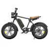 ENGWE M20 20*4.0“ Fat Tires Elektrofahrrad, 750W bürstenloser Motor, 45km/h Höchstgeschwindigkeit, 48V 13Ah Akku – Schwarz