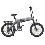 2023 Neue Version ENGWE C20 Pro 20*3.0 Zoll Fat Tires Faltbares Elektrofahrrad, 250W Motor, 36V 15.6Ah Akku, 25Km/h – Grau
