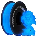 Geeetech leuchtendes PLA-Filament für 3D-Drucker, 1,75 mm Maßgenauigkeit +/- 0,03 mm, 1kg Spule – Blau