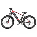 DUOTTS F26 26*4.0 Zoll Fat Tire Elektrofahrrad, 750W*2 Doppelmotoren, LG 20Ah Akku, 55km/h Höchstgeschwindigkeit – Schwarz