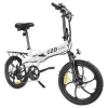 PVY Z20 Pro 20*2.3 Zoll faltbares Elektrofahrrad, 500W Nabenmotor, 10.4Ah herausnehmbarer Akku, 25 km/h, 80-100km – Weiß