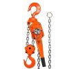 VEVOR Ratschenzug Stahl 6T Belastbarkeit Flaschenzug Hebezug 5,8m Hubhöhe Hebelzug Ф10x30mm Hubkettengröße Kettenzug 340N Zugkraft Strapazierfähige Doppelklinken-Bremse Ratschenkettenzug