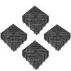VEVOR Ineinandergreifende Fliesen Garagenbodenfliesen Interlocking 30,5×30,5cm