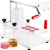 VEVOR Burgerpresse Edelstahl Burger pattie presse Gewerbliche 55 * 6 mm für Schnellrestaurant usw.