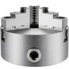VEVOR Drehfutter 3 Backen, Dreibackenfutter K11-200, Metall Drehbankfutter 200 mm,selbstzentrierendes Drehfutter, Spannfutter für Drechselbank, 3600 U/min mit hoher Präzision breitem Spannbereich