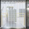 Vevor Pvc Streifenvorhang Lamellenvorhang 1,5 M X 2,5 M Türvorhang 6 Streifen