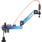 Vertikale pneumatische Gewindebohrmaschine, Radius 1000 mm, horizontal, automatisch