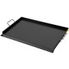 VEVOR Elektro Grillplatte Griddleplatte 935 x 400 x 25 mm, Elektro Grillplatte Edelstahl 10,9 kg, Kohlenstoffstahl Grillplatte Herd Elektro, Kohlenstoffstahl Grillplatte Elektrogrill