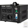 VEVOR Spannungswandler 1000 W Ringkern Transformator, 5 A Ladegerät Inverter mit UK-Stecker, 110 V – 120 V / 220 V – 240 V Wechselrichter für verschiedene Elektrogeräte wie Wasserspender, Faxgeräte