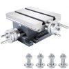 VEVOR 226×175 MM Arbeitstisch aus HT200-Gusseisen, Präziser Koordinatentisch 228×180 MM Bodengröße, Multifunktions Fräs Arbeitstisch, Composite-Bohrtisch für alle Bohrständer, Bohr- und Fräsmaschinen