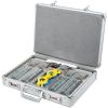 VEVOR 104pcs Trial Lens Set Metallfelge Optometrie Trial Linse Versuchslinse Test Lens Optometry Equipment für Optikgeschäfte Vision Health Center Krankenhäuser