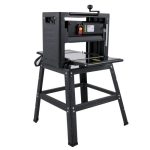 VEVOR Hobelmaschine 319 mm, Dickenhobelmaschine 1500 W, Dickenhobel mit Ständer, Schnittstärke 5-150 mm, Messergeschwindigkeit 9000 U / min, Hobelgeschwindigkeit  315 Zoll / min, Tischhobel, Holzhobel