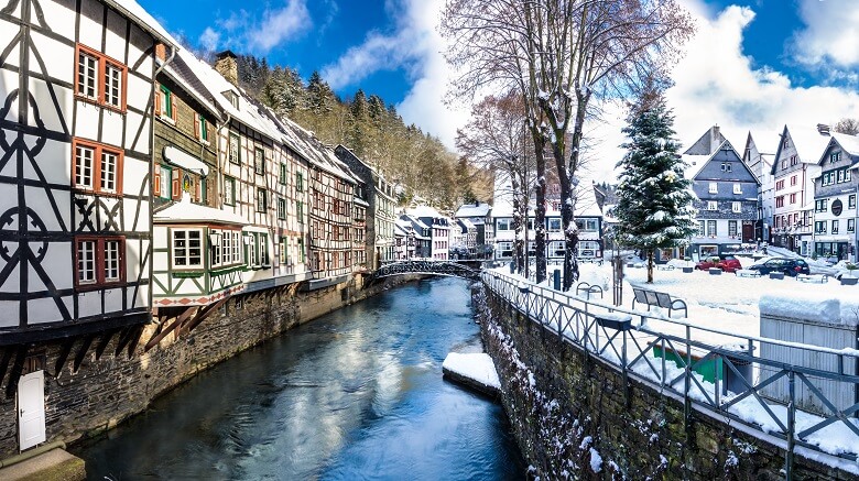 Deutschlands Winterurlaubsgebiete