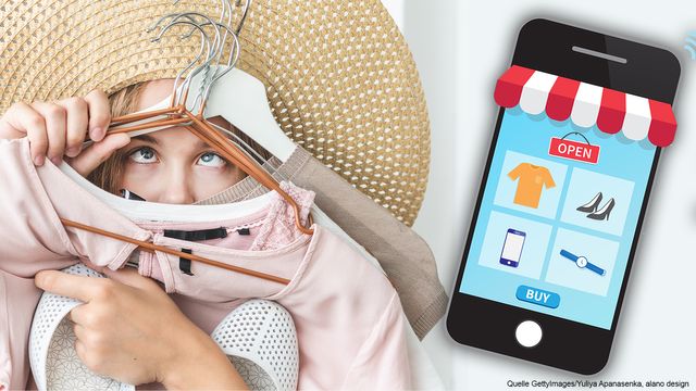Online Shopping für Kleidung
