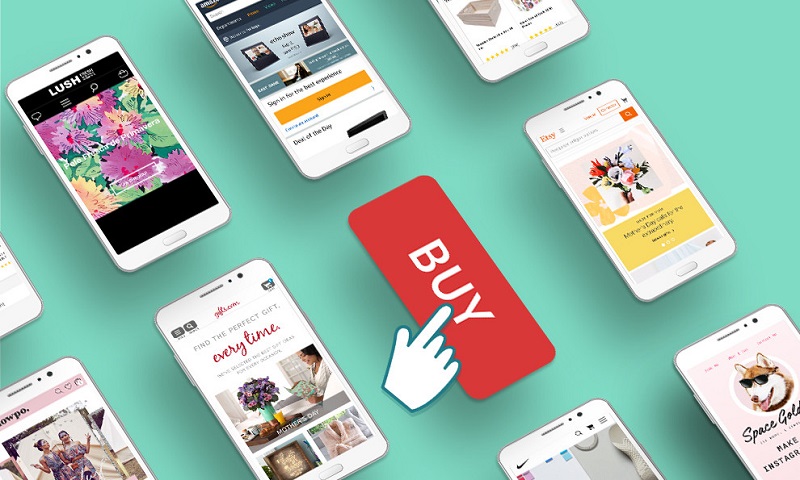 Online-Shopping für Smartphones