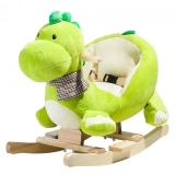 chaukeltier (Einhorn, Esel, Dinosaurier & Giraffe) aus Plüsch
