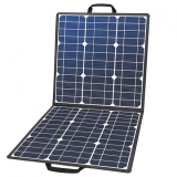 FlashFish 18V/50W Foldable Solar Panel DC Adapter with 5V USB 18V DC Output For Power Station Solar Generator