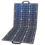 FlashFish 18V/50W Foldable Solar Panel DC Adapter with 5V USB 18V DC Output For Power Station Solar Generator