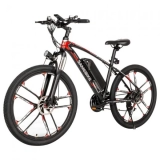 Samebike MY – SM26 26″ MTB elektrisches Mountainbike – 350W Motor & 48V 8Ah Li-ion Akku