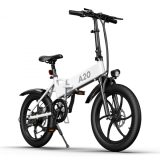 ADO A20 + 20 Zoll Faltbares elektrisches Fahrrad 350W Halle bürstenlose Getriebe DC Motor 36V 10.4Ah Abnehmbare Batterie