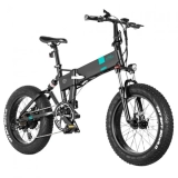 FIIDO M21 faltbares E-Mountainbike mit 20 * 4,0 Zoll Reifen, 48V 11,6Ah Batterie & 500W Motor mit Drehmomentsensor