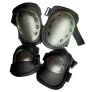 Bike & Scooter Knee And Elbow Pads Outdoor Hiking Mountain Safety Gear – Black