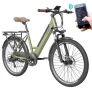 FAFREES F26 Pro 26“ CST-Reifen Step-Through-Elektro-Trekkingrad 36 V 10 Ah Akku, 250 W bürstenloser Motor