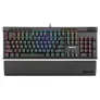 Redragon P037 Meteor L Tastatur-Handballenauflage mit rutschfester Gummibasis, Größe 43,5 x 73 x 20 mm