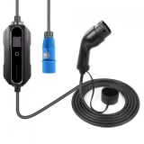 ANDAIIC EV Ladegerät für Elektroauto Typ 2 IEC62196 Modus 2 10/16/20/24/32A Strom einstellbar 5 m Kabel – EU
