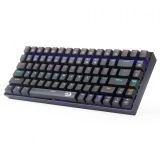 Redragon K629-KB 75% Regenbogen LED-Hintergrundbeleuchtung Mechanische Gaming-Tastatur Mit 84 Tasten