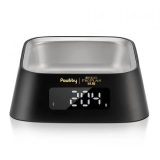 Pawbby Smart Pet Food Feeder Mit 4 Wiegeeinheiten, Edelstahl 304, App-Basierter Fressrekord Für Hund Und Katze