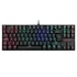 Redragon K503RGB Leise Gaming-Tastatur Mit Kabel, RGB-Hintergrundbeleuchtung Mit Multimedia-Tasten, 105 Tasten AZERTY FR-Layout