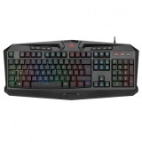 Redragon K503RGB Leise Gaming-Tastatur Mit Kabel, RGB-Hintergrundbeleuchtung Mit Multimedia-Tasten, 105 Tasten AZERTY FR-Layout