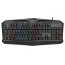 Redragon K503RGB Leise Gaming-Tastatur Mit Kabel, RGB-Hintergrundbeleuchtung Mit Multimedia-Tasten, 105 Tasten AZERTY FR-Layout