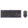 Redragon S113-KN Gaming-Tastatur-Maus-Kombination, Rainbow-Tastatur, Französisches AZERTY-Layout Und RGB-Gaming-Maus