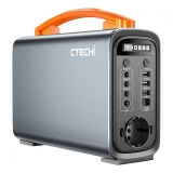 CTECHi GT200 Pro 200W/320Wh tragbare PowerStation, LiFePO4-Akku, 60W PD-Schnellladung, LED-Licht, EU-Version