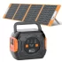 ROCKPALS RP1300 Tragbare PowerStation, 1254,4 Wh LiFePO4 Batterie Solargenerator, 1300 W Wechselstromsteckdosen, 2000 W