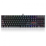 Redragon K565-RGB Kabelgebundene mechanische Tastatur mit RGB-Beleuchtung, 104 Tasten, US-Layout, Aluminiumsockel Roter Schalter